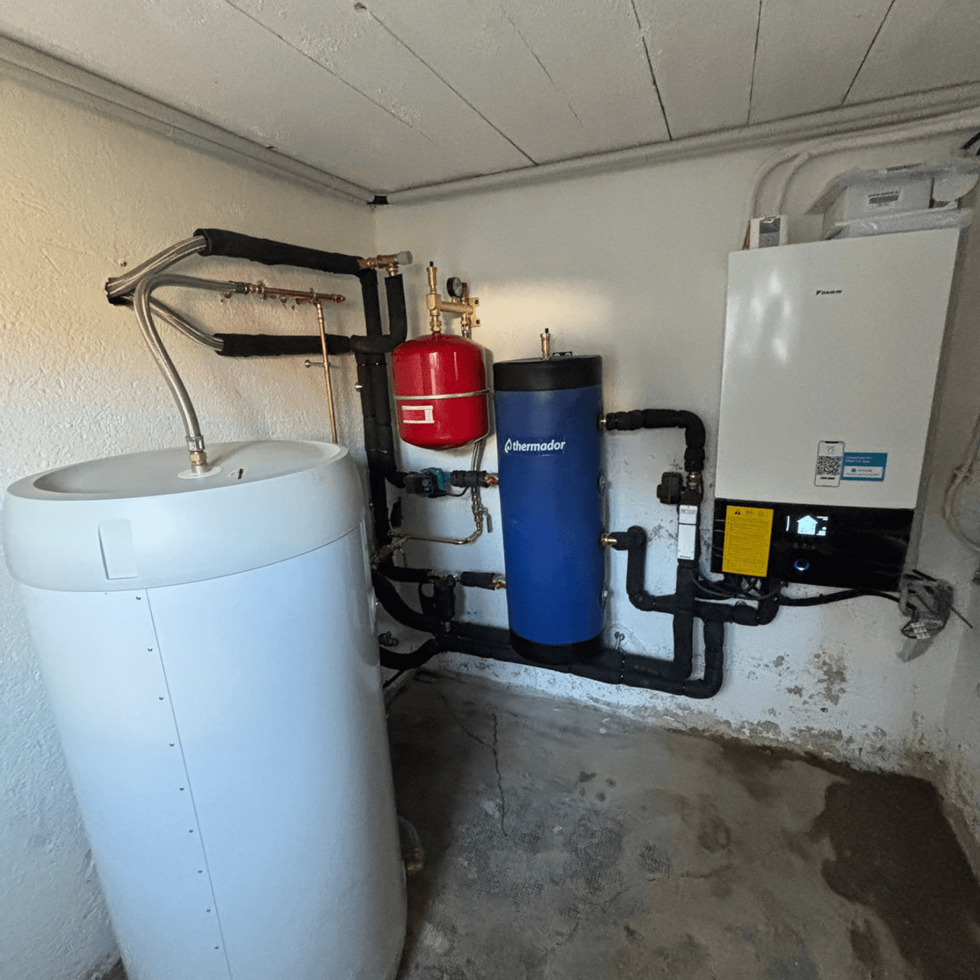 Installation climatisation chauffage sanitaire Alsace - Réalisation Climeco 35
